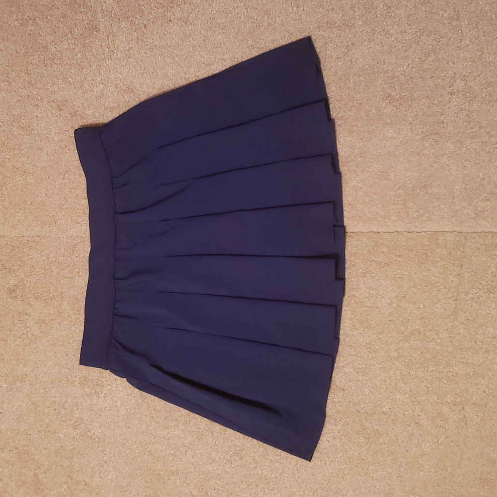 Fabletics Women's Navy Pleated Skirt